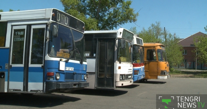 Две трети автобусов Усть-Каменогорска не вышли на маршруты