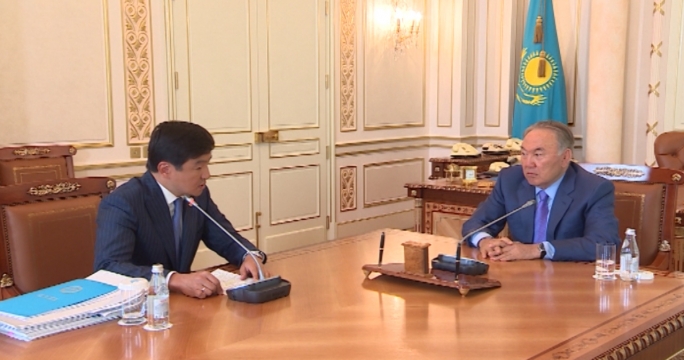 Байбек доложил Президенту о развитии Алматы