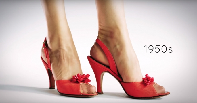 Как менялась мода на обувь на каблуках за 100 лет