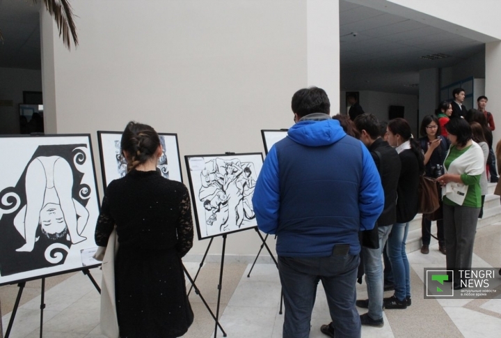 Выставка проходит в главном корпусе Евразийского национального университета и продлится до 25 октября.