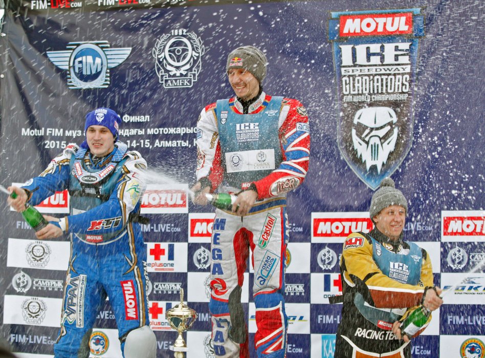 Второе-третье места заняли его соотечественники Дмитрий Колтаков и Дмитрий Хомицевич.