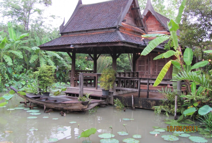 Традиционный тайский дом.©Динара Муратова