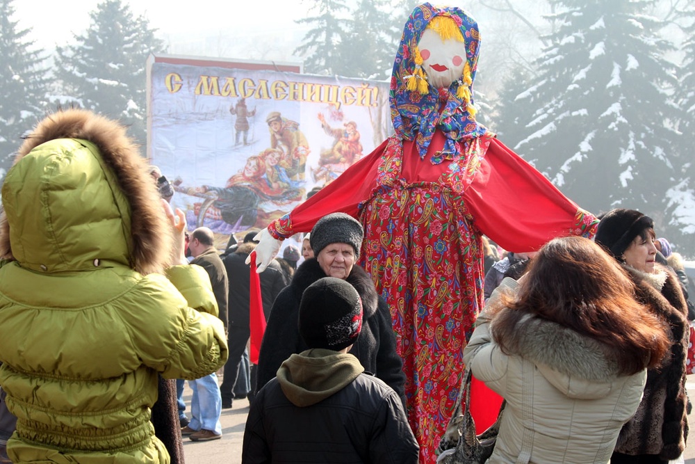 Чучело Масленицы. Фото ©Ярослав Радловский