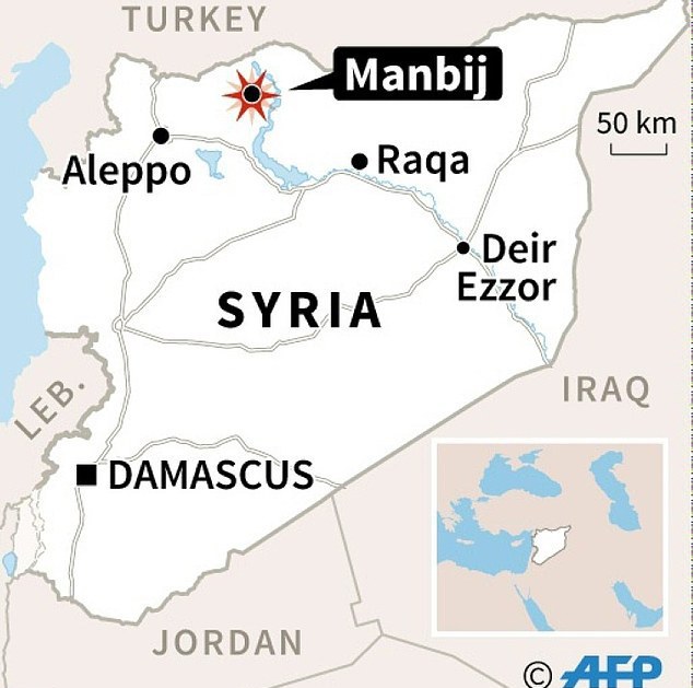 В Сирийскую провинцию Алеппо — город Манбидж, после его освобождения начали возвращаться граждане
