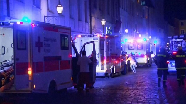 Сириец с рюкзаком подорвался в центре немецкого города: 1 погиб, 12 раненых