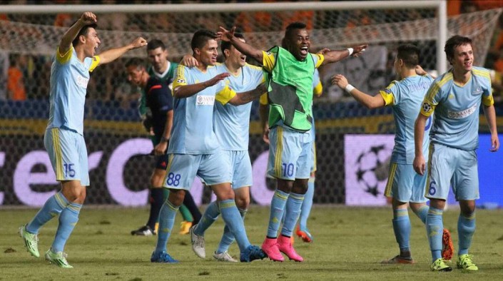 Вошли в историю: "Астана" пробилась в групповой этап Лиги чемпионов