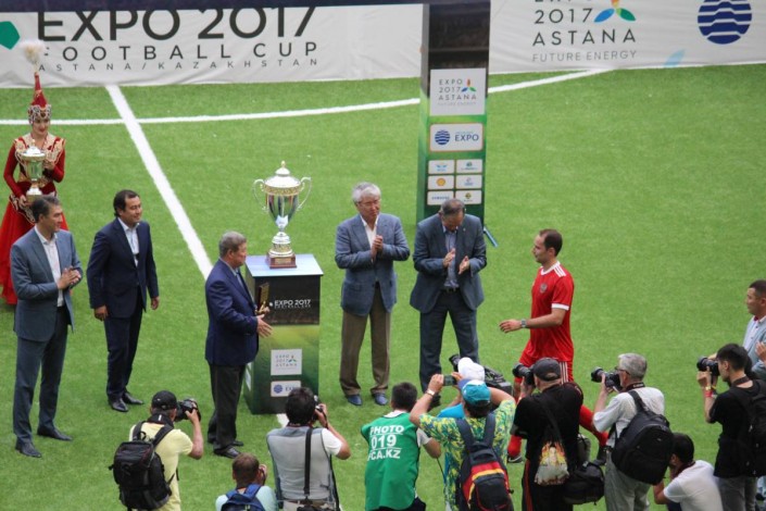 Сборная России выиграла EXPO-2017 Football Cup в Астане