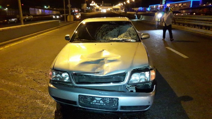 Водитель Audi насмерть сбил мужчину в Алматы