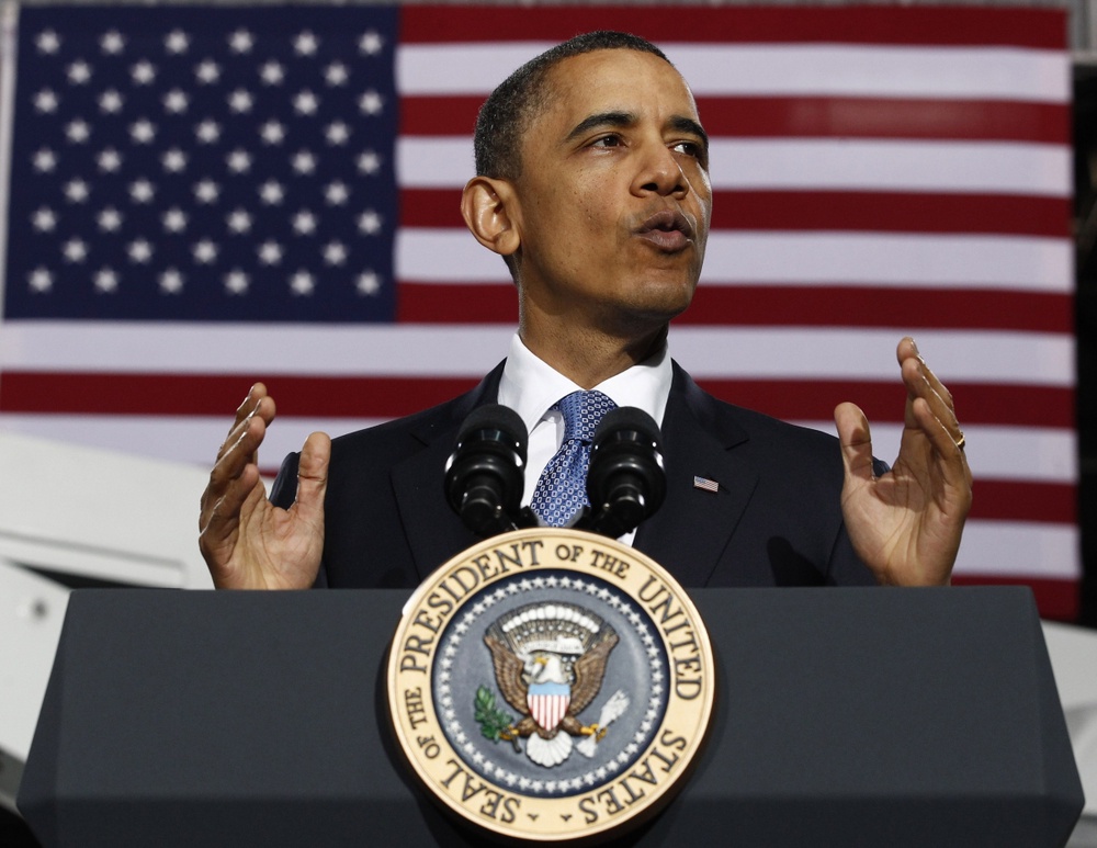 Барак Обама. REUTERS/Jim Young©