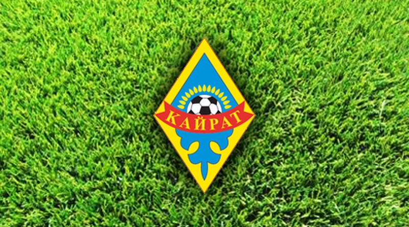Логотип футбольного клуба &quot;Кайрат&quot;.