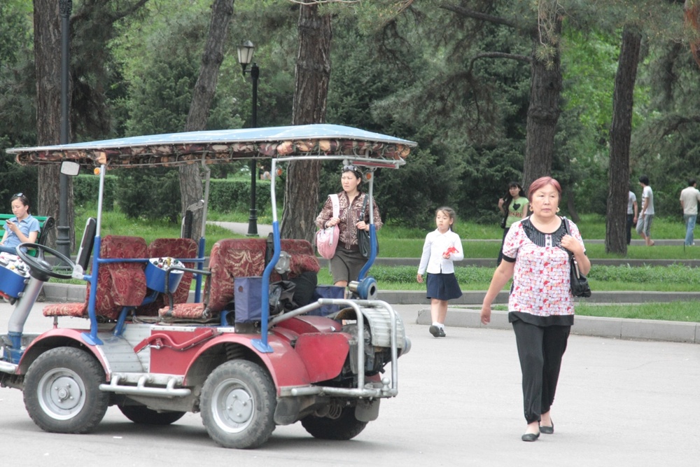 Парк имени 28 гвардейцев-панфиловцев в Алматы. ©Айжан Тугельбаева