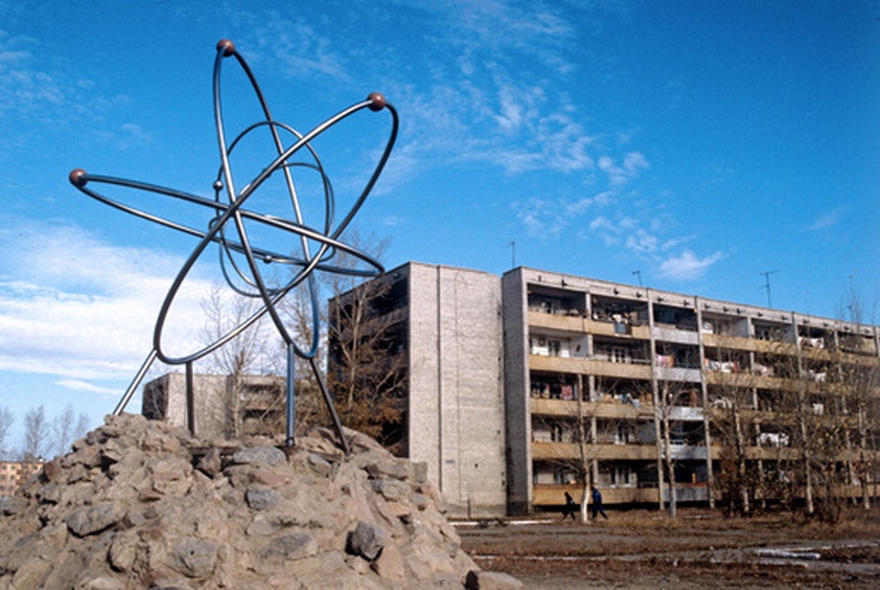 Центр Семипалатинского ядерного полигона - город Курчатов. ©РИА Новости