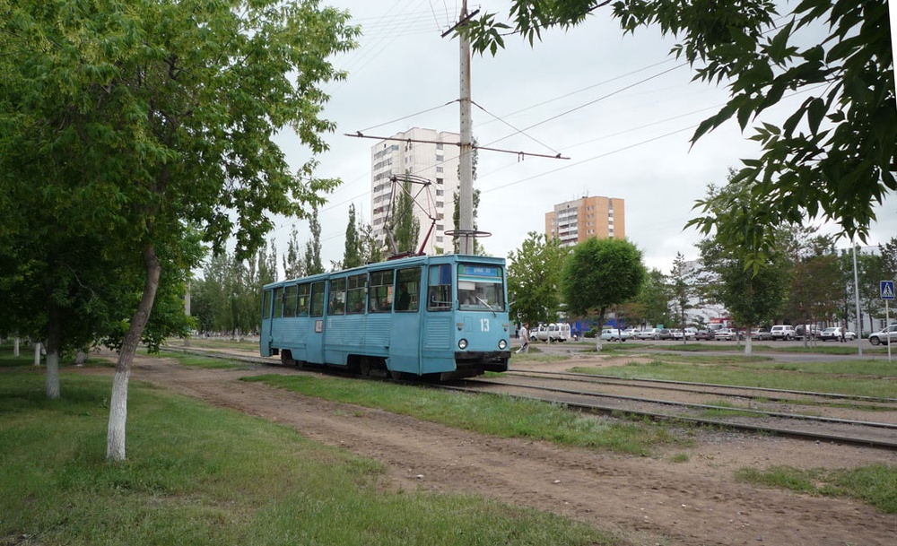 Павлодарский трамвай. ©Максим Гольбрайхт/pavlodar-tramway.narod.ru