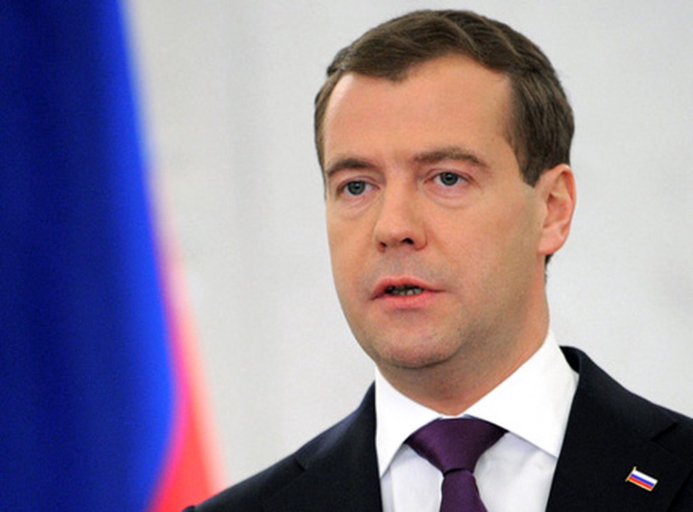 Президент РФ Дмитрий Медведев. ©РИА НОВОСТИ