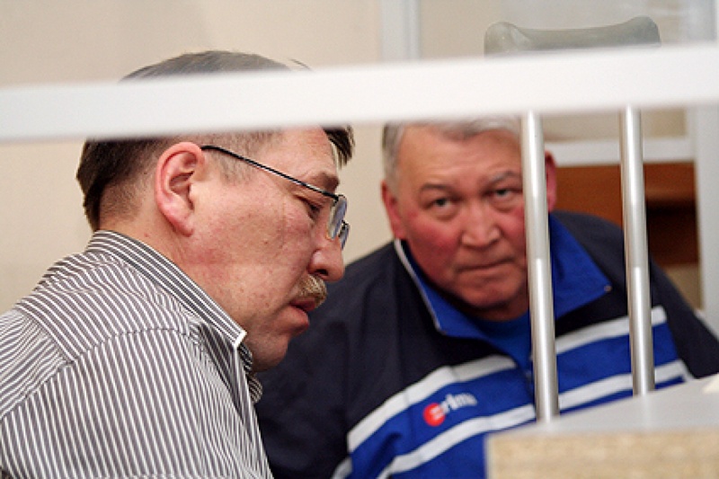  Подсудимый Толеген Тойгамбаев на суде по делу Доскалиева. Фото с сайта www.oko.kz©