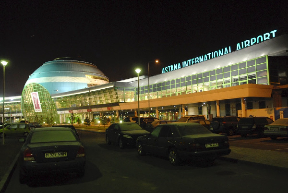 Международный аэропорт Астаны. ©РИА НОВОСТИ