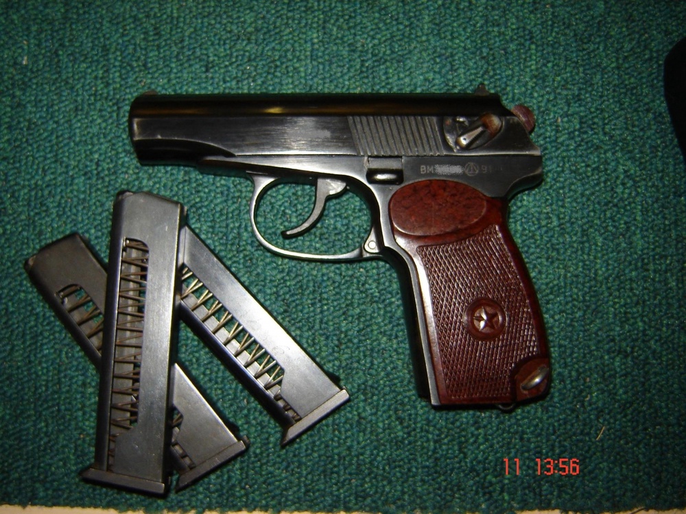 Пистолет Макарова. Фото из архива Tengrinews.kz