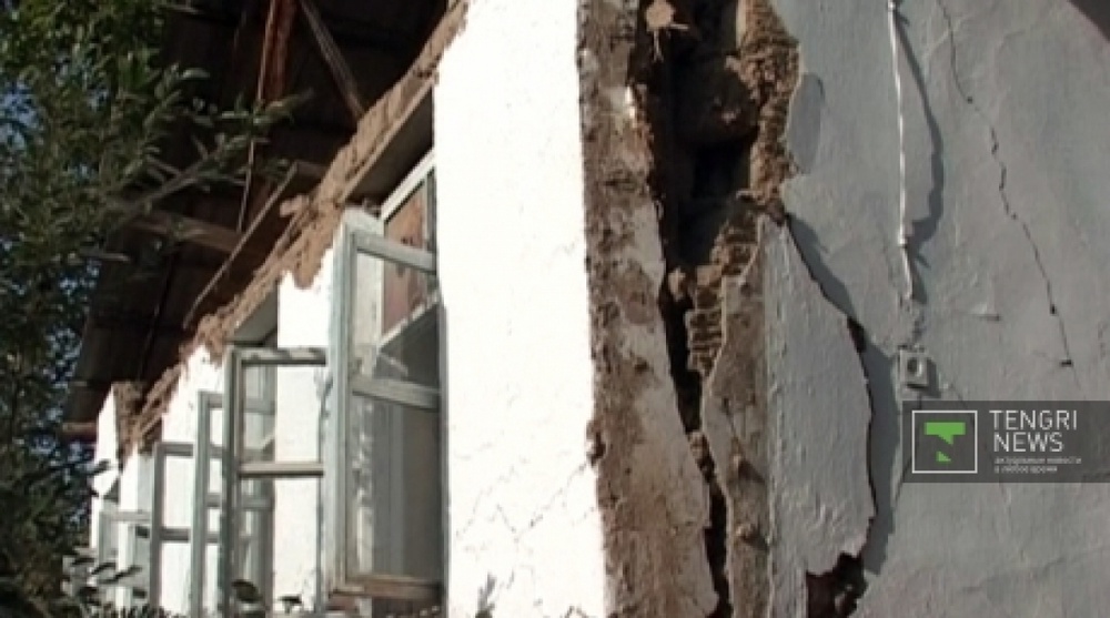  Последствия землетрясения. ©tengrinews.kz