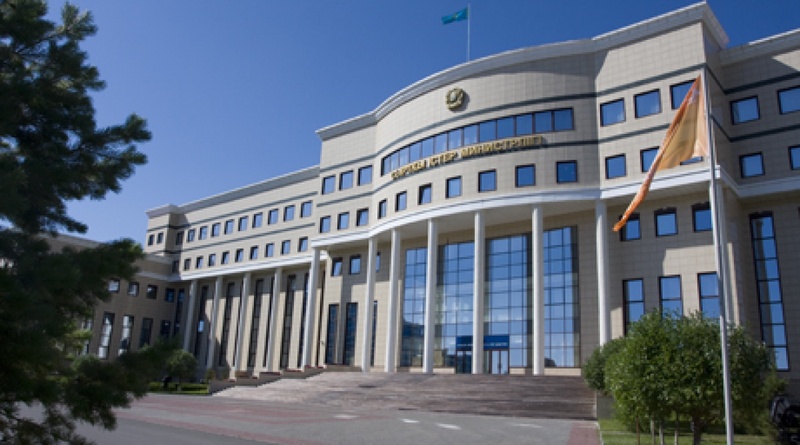 Здание Министерства иностранных дел РК. ©Владимир Дмитриев