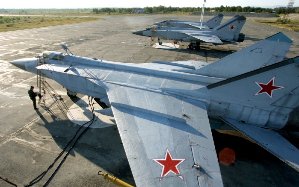 Истребители МиГ-31. ©РИА Новости
