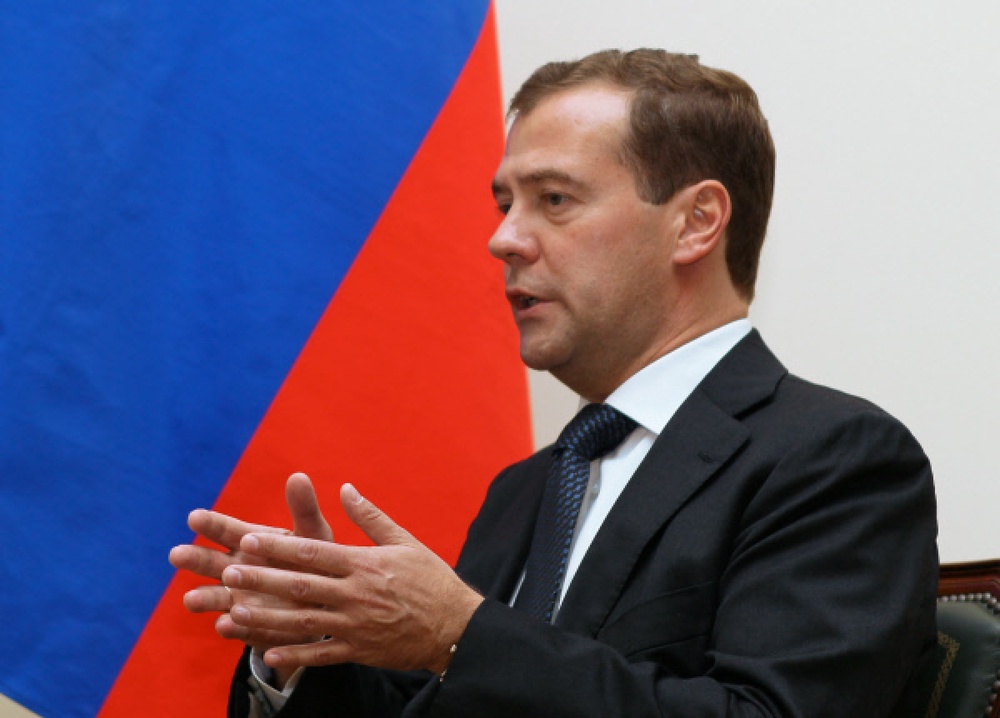 Президент России Дмитрий Медведев. ©РИА НОВОСТИ