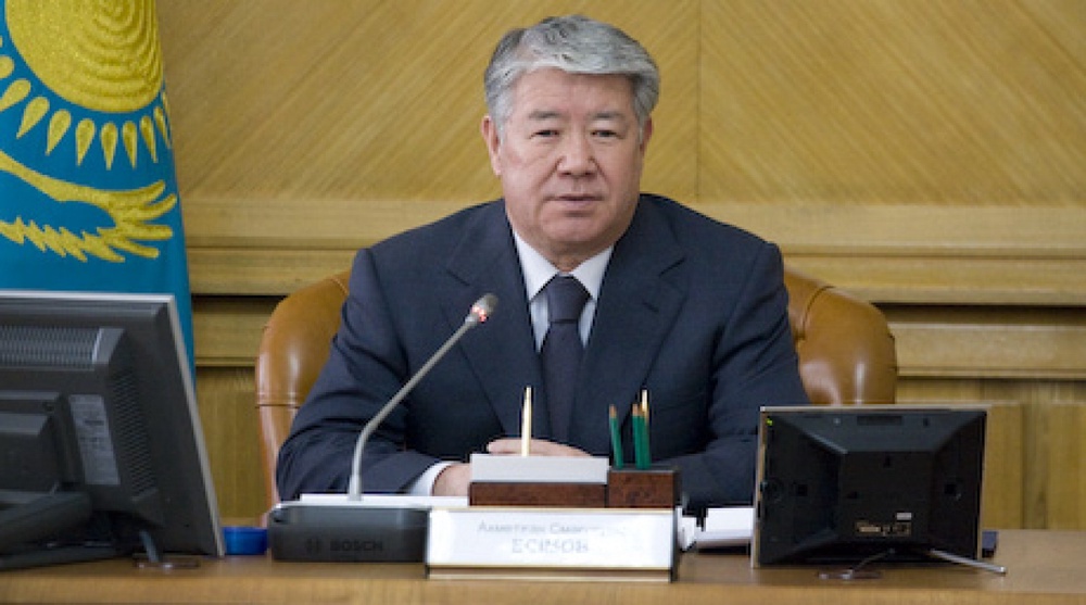 Председатель градсовета Алматы Ахметжан Есимов. ©Владимир Дмитриев