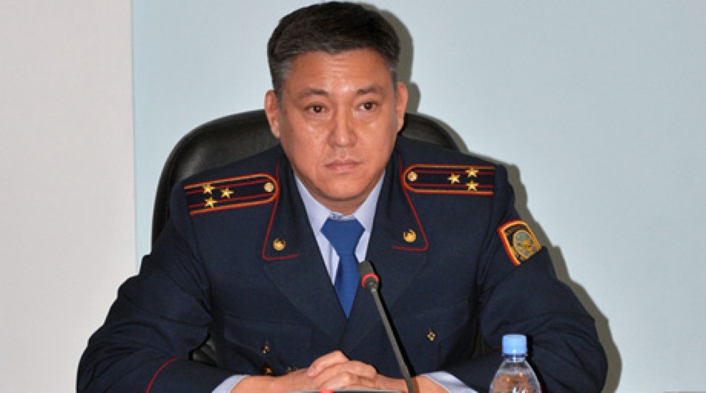 Председатель комитета дорожной полиции МВД РК Берик Бисенкулов. Фото с сайта smgazeta.kz