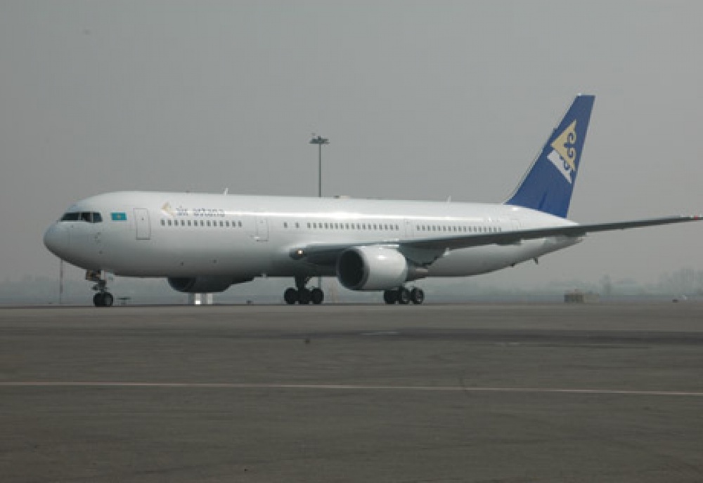 Самолет Air Astana. Фото пресс-службы авиакомпании