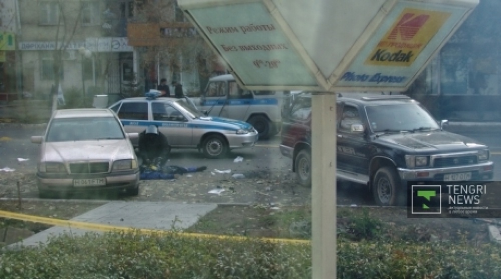  На месте теракта в Таразе. Фото tengrinews.kz