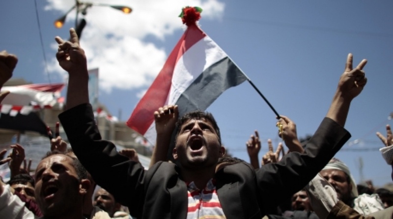 Акция протеста в Йемене. Фото из архива Tengrinews.kz 