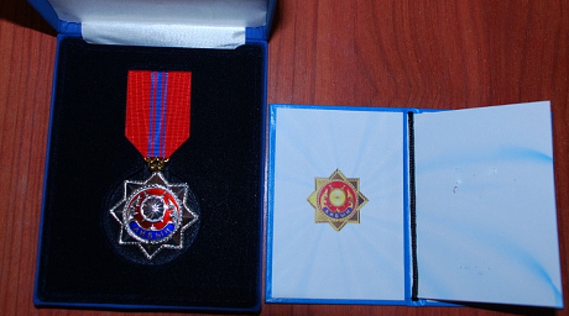Орден «Айбын». Фото с сайта mdvd.kz