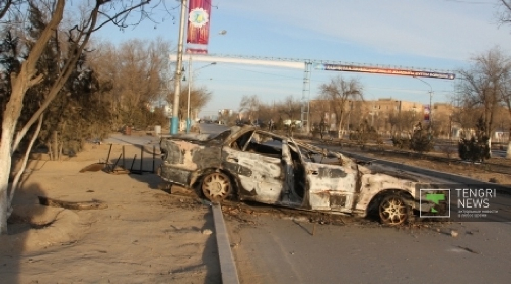 Последствия беспорядков в Жанаозене. Фото Максим Попов ©