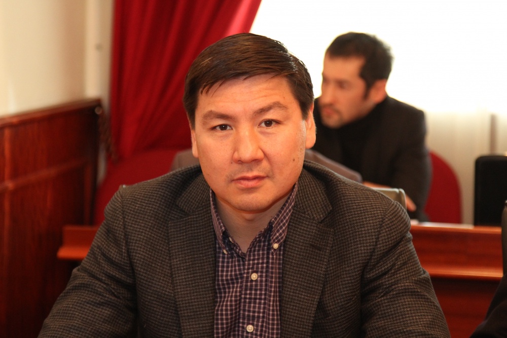 Аскар Жумагалиев на заседании правительственной комиссии в Актау.Фото Максим Попов ©