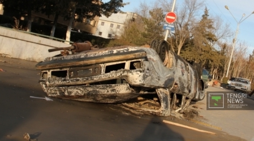 Последствия беспорядков в Жанаозене. Фото Максим Попов©