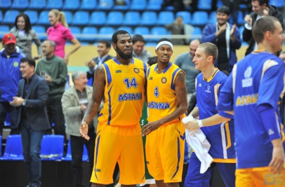 Игроки баскетбольного клуба "Астана". Фото с официального сайта команды©