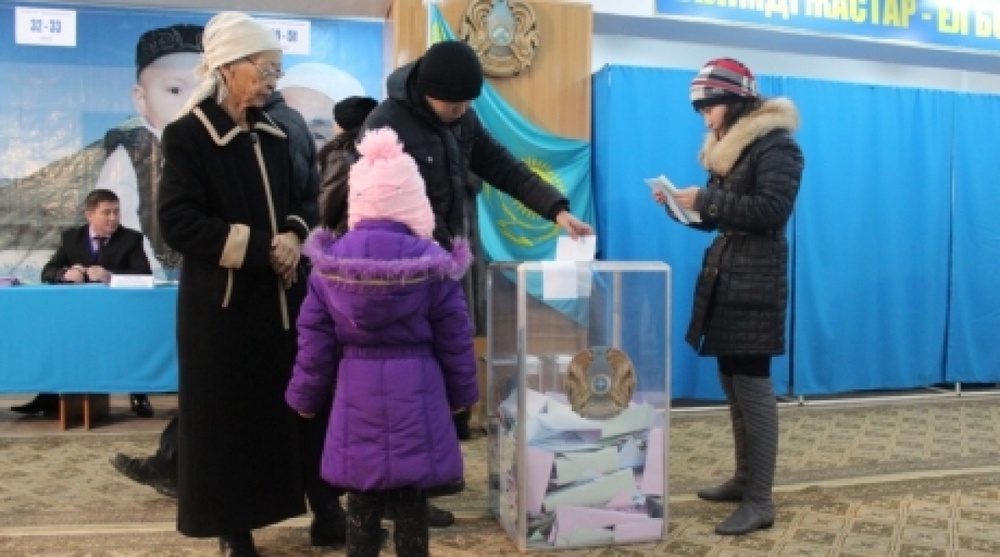 Выборы в Жанаозене Фото Ренат Ташкинбаев© 