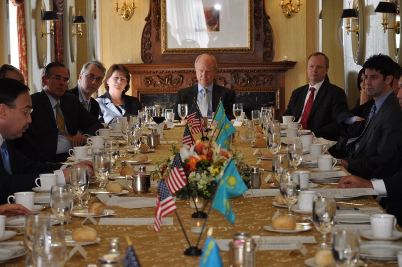Ержан Казыханов на встрече с американскими бизнесменами