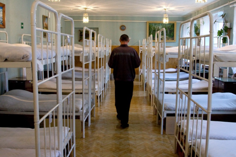Заключенный в спальне исправительной колонии. Фото РИА Новости/Вадим Брайдов©
