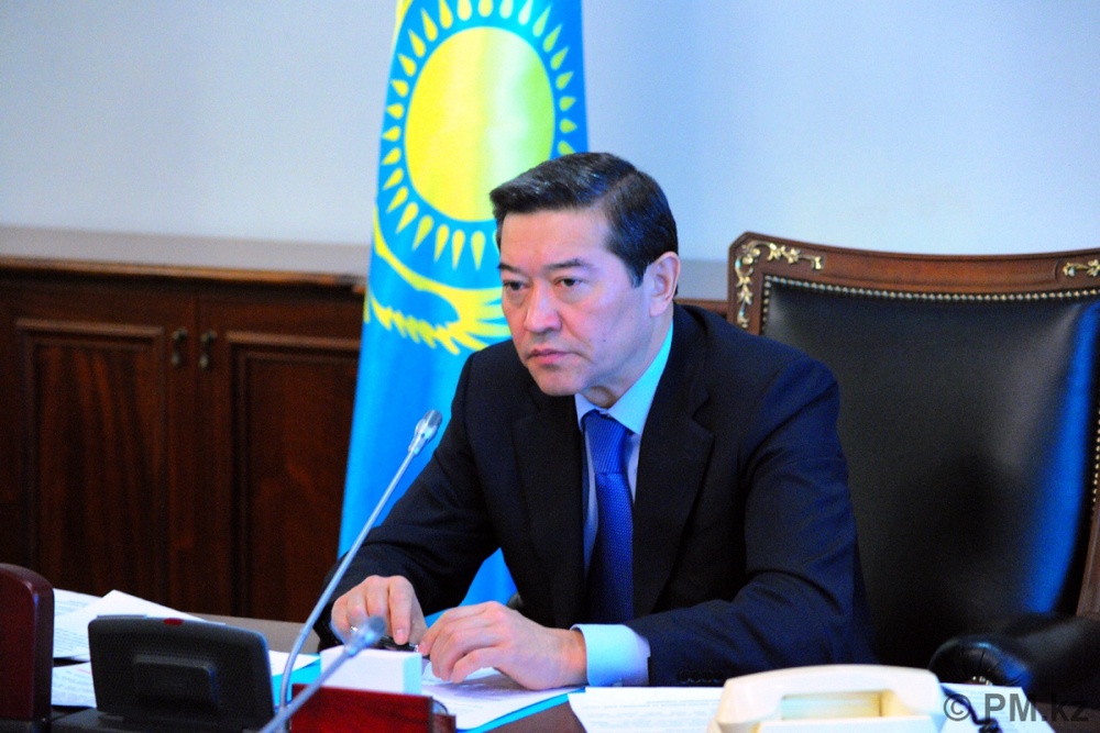 Первый вице-премьер РК Серик Ахметов. Фото с сайта pm.kz