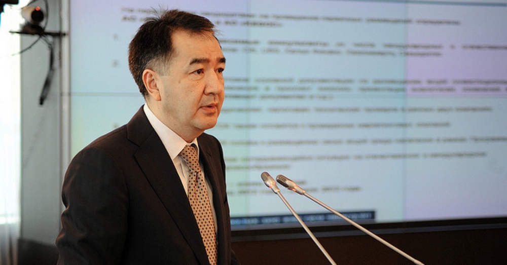Министр экономического развития и торговли Бакытжан Сагинтаев. Фото с сайта pm.kz