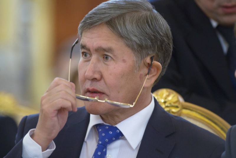Президент Кыргызстана Алмазбек Атамбаев. Фото ©РИА НОВОСТИ