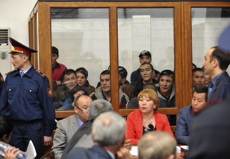 Подсудимые в зале суда. Фото ©REUTERS