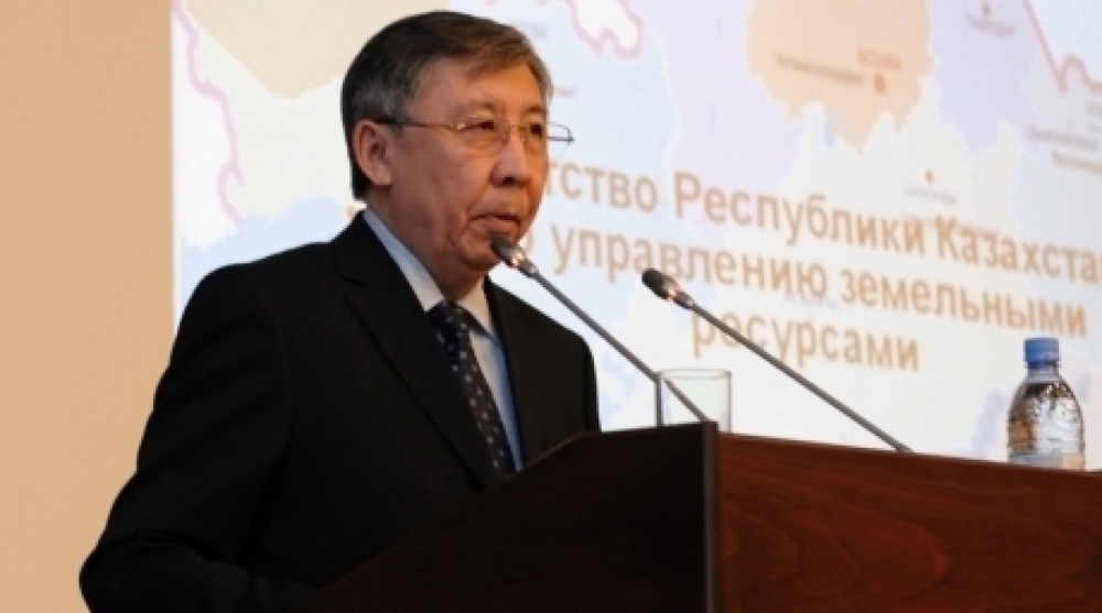 Глава агентства по управлению земельными ресурсами Кадырхан Отаров. Фото с сайта pm.kz