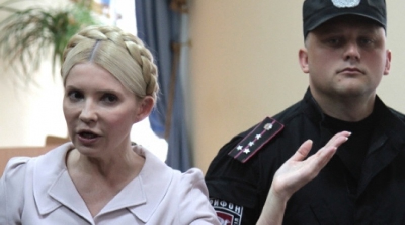 Экс-премьер Юлия Тимошенко в зале суда. Фото РИА Новости