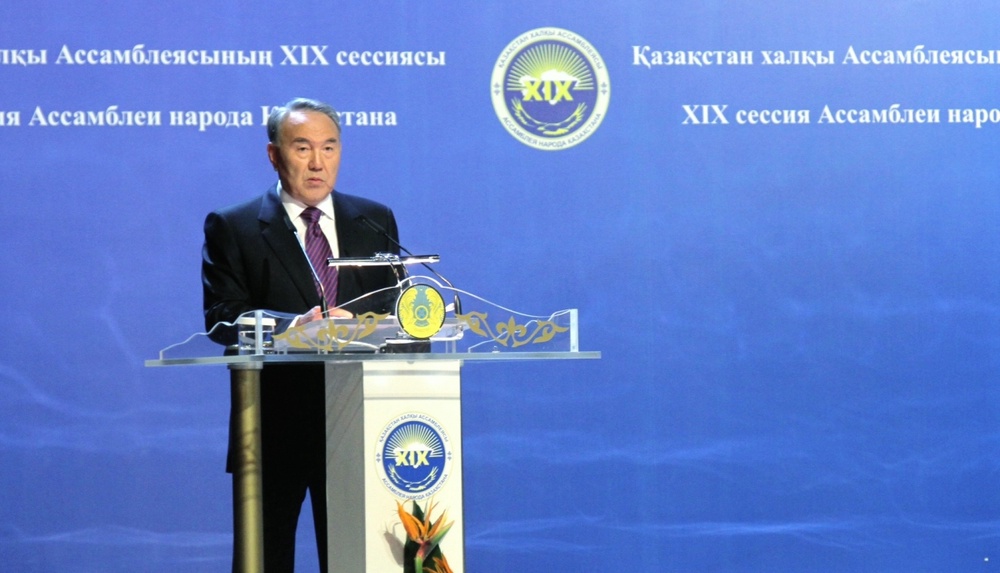 Нурсултан Назарбаев. Фото Даниал Окасов