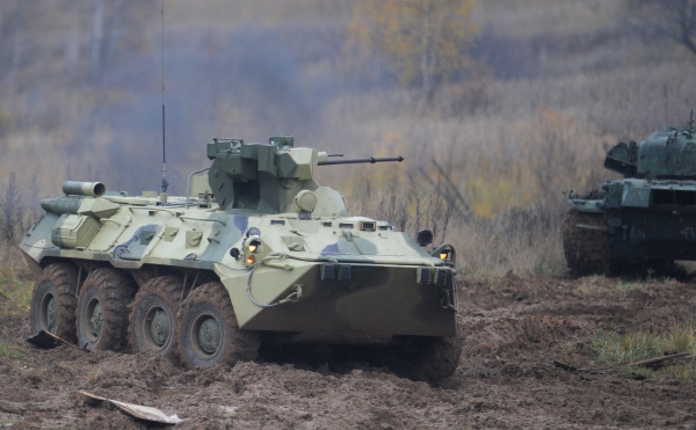 Боевая машина поддержки танков БТР-82. Фото РИА Новости©