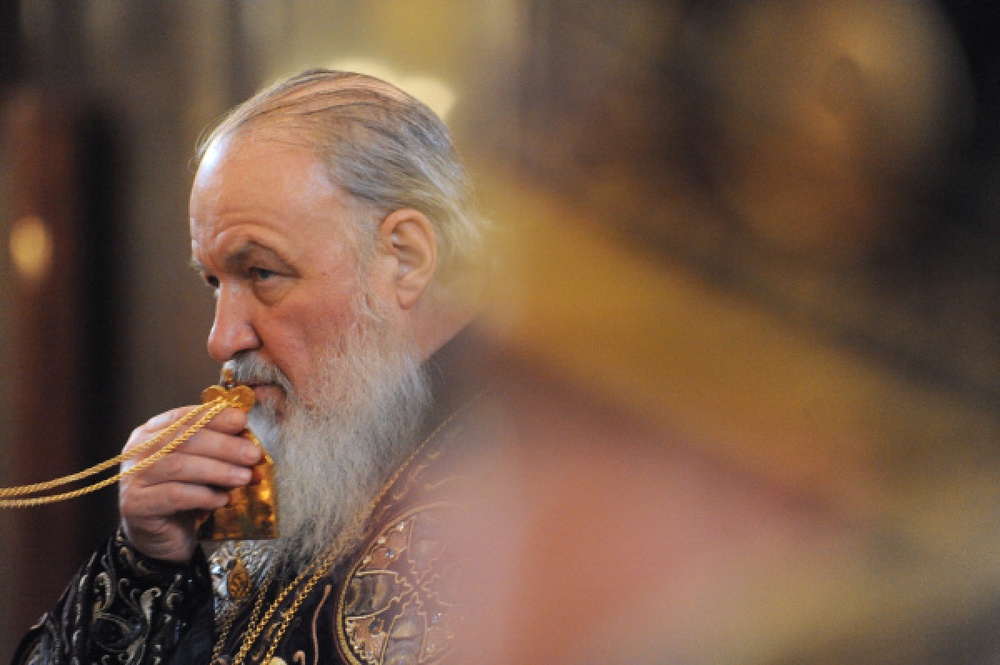 Патриарх Московский и всея Руси Кирилл. Фото РИА Новости