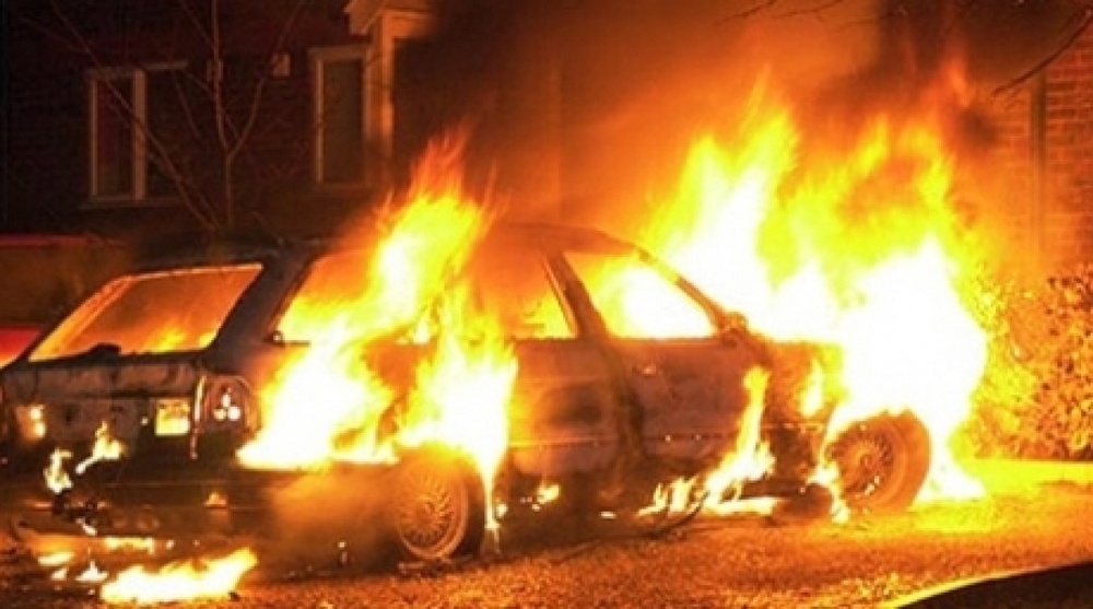 Житель Астаны заживо сгорел в своем автомобиле