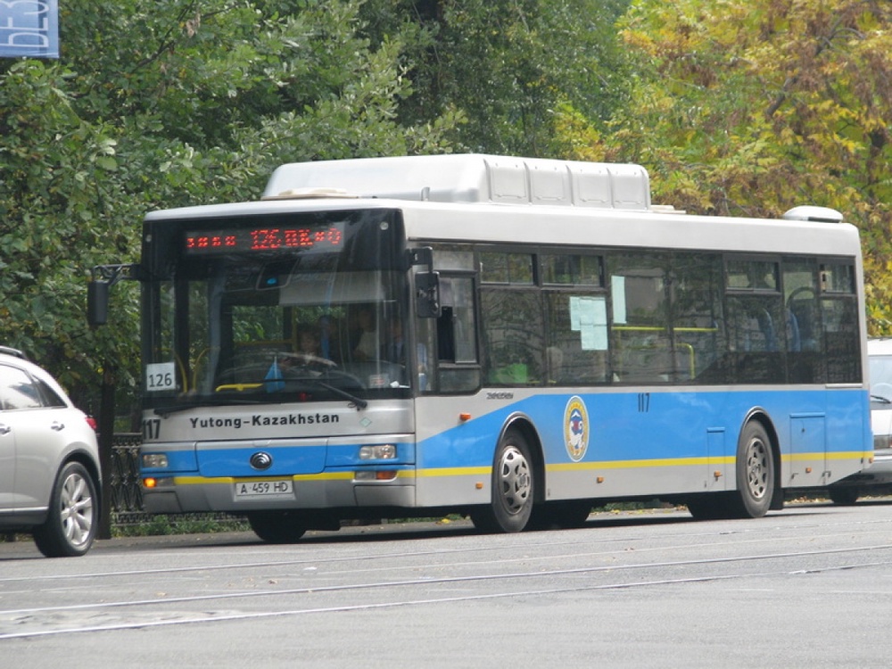Алматинский автобус. Фото с сайта almaty.kz