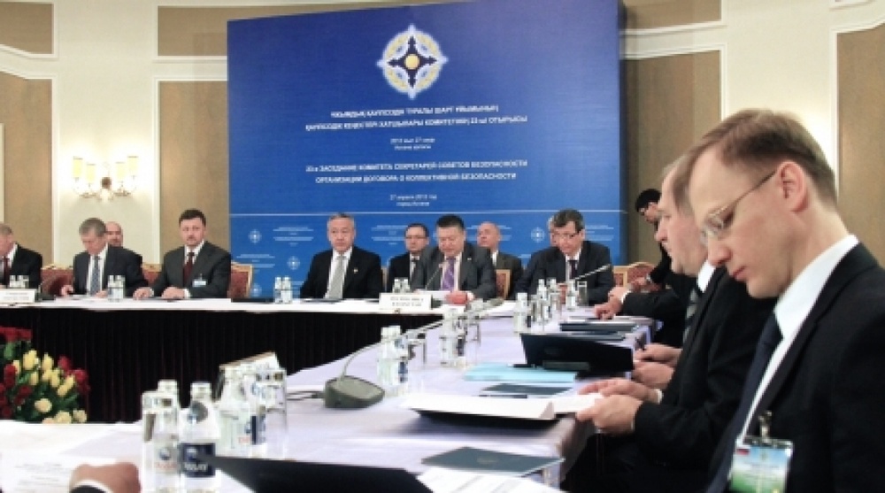 Заседание Комитета секретарей Советов безопасности государств-членов ОДКБ. Фото Даниал Окасов